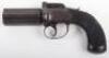 Good 6 Shot 70 Bore Self Cocking Percussion Pepperbox Revolver by Thornton & Sons - 6