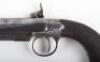 Percussion Belt Pistol by Adsett of Guildford c.1845 - 8