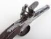 Belgian Boxlock Flintlock Pocket Segallas Pistol, c.1770 - 9