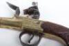 Brass Framed and Barrelled ‘Queen Anne’ Boxlock Flintlock Travelling Pistol by Archer, London c.1780 - 8