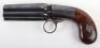 Unidentified 6 Shot .28” Ring Trigger Self Cocking Percussion Pepperbox Revolver c.1845-1855 - 6