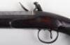 Good Quality Officers 16 Bore Flintlock Holster Pistol by Walker c.1800 - 7