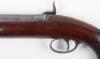 Good 12 Bore Irish Percussion Holster Pistol by W & I Rigby - 12
