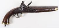 Belgian Flintlock Service Pistol