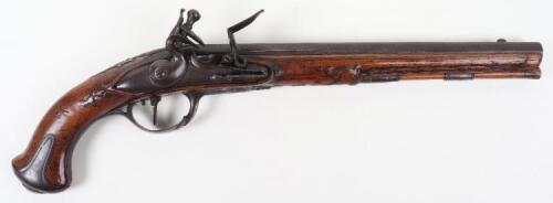 Continental Flintlock Holster Pistol c.1740
