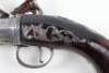 Queen Anne Style Cannon Barrelled Flintlock Holster Pistol by James Freeman c.1730 - 13