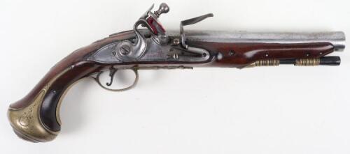 Flintlock Holster Pistol by L Coombs of Bath c.1750