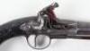 Queen Anne Style Cannon Barrelled Flintlock Holster Pistol c.1720 - 2