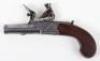 Boxlock Flintlock Pocket Pistol c.1820