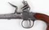 Boxlock Flintlock Cannon Barrelled Pocket Pistol by Griffin & Tow London - 7