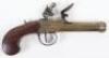 Belgian of French Boxlock Flintlock Pocket Pistol c.1830