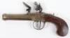 Belgian of French Boxlock Flintlock Pocket Pistol c.1830 - 8