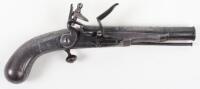 Small All Steel Scottish Flintlock Pistol