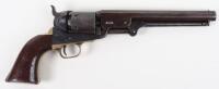 6 Shot .36” Colt Navy Single Action Percussion Revolver No. 34424 (matching)