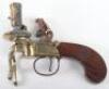 Brass Framed Flintlock Boxlock Tinder Lighter c.1800