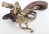 Brass Framed Flintlock Boxlock Tinder Lighter c.1800 - 4