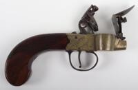 Brass Framed Flintlock Boxlock Tinder Lighter c.1800