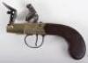 Brass Framed Flintlock Boxlock Tinder Lighter c.1800 - 5