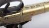 Brass Famed and Barrelled Queen Anne Style Boxlock Flintlock Travelling Pistol - 4