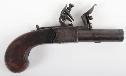 Boxlock Flintlock Pocket Pistol