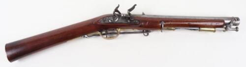 Fine and Unusual 12 Bore Flintlock Yeomanry Carbine by D. Egg
