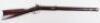 Unusual 50 Bore Back Action Percussion Rifle by William Hahn, New York c.1850-1860