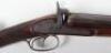 Fine French Double Barrelled 10 Bore Percussion Sporting Gun by Gobert Aine a Lyons - 2