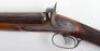 Fine French Double Barrelled 10 Bore Percussion Sporting Gun by Gobert Aine a Lyons - 9