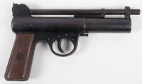 .177” Webley Mark I Barrel Cocking Air Pistol No. 33477