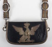 WWI Period Italian Military Shoulder Belt and Pouch