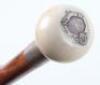 ^ Victorian / Edwardian Period Continental Walking Cane - 5