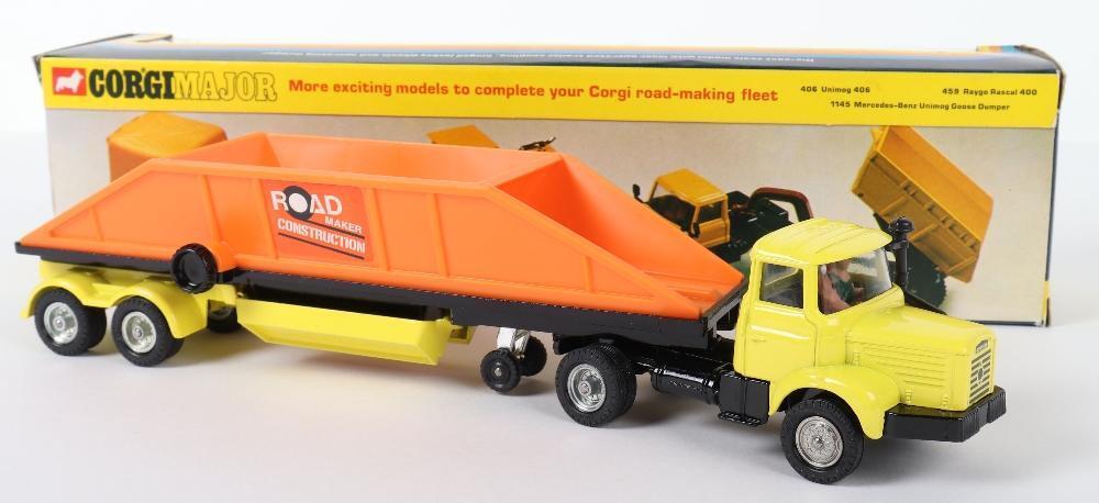 Corgi Major Toys 1102 Crane Fruehauf Bottom Dumper with Berliet