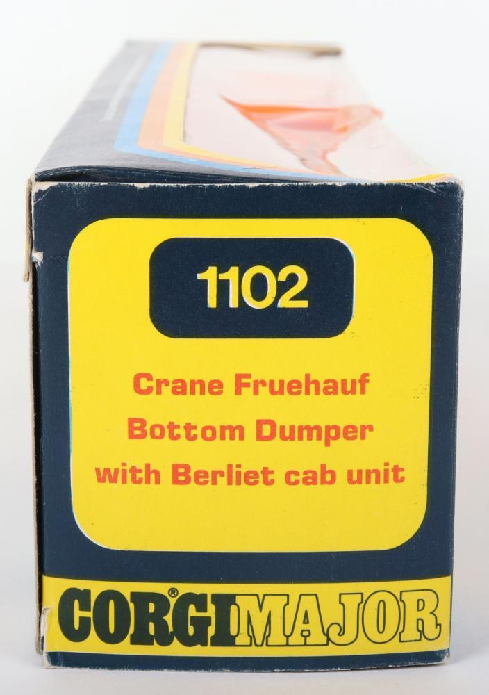 Corgi Major Toys 1102 Crane Fruehauf Bottom Dumper with Berliet