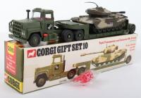 Corgi Toys Gift Set 10 Tank Transporter and Centurion Mk.III Tank