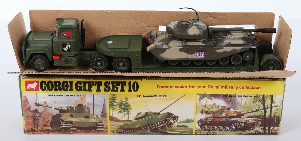 Corgi Toys Gift Set 10 Tank Transporter and Centurion Mk.III Tank