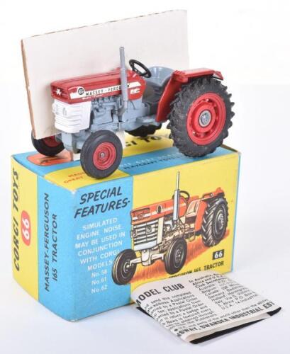 Corgi Toys 66 Massey Ferguson 165 Tractor,