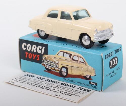 Corgi Toys 203 Vauxhall Velox Saloon