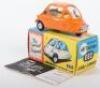 Corgi Toys 233 Heinkel Economy Car orange body - 2