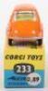 Corgi Toys 233 Heinkel Economy Car orange body - 3