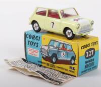 Corgi Toys 227 Morris Mini Cooper Competition Model