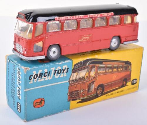 Corgi Major Toys 1120 Midland Red Motorway Express Coach