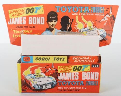 Corgi Toys James Bond 336 James Bond Toyota 2000GT from the film ‘You Only Live Twice’