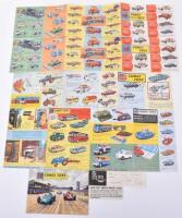 Quantity of Corgi Toys Leaflets/catalogues