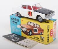 Corgi Toys 322 Rover 2000 International Rally Finish