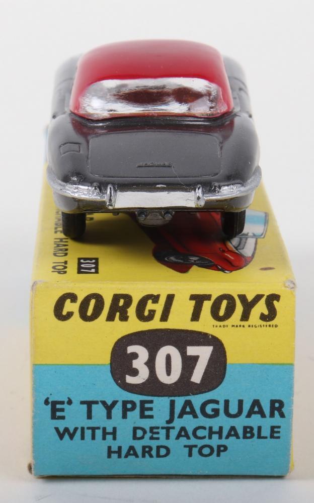 Miniature Corgi 1:43 - Jaguar Type E Détachable Hard Top - N°307 - Collection Voiture