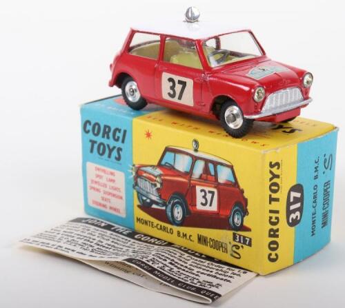Corgi Toys 317 Monte-Carlo 1964 B.M.C. Mini Copper S