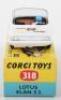 Scarce Corgi Toys 318 Lotus Elan S2 white body - 5