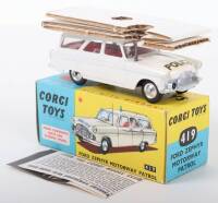 Corgi Toys 419 Ford Zephyr Police Motorway Patrol