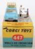 Corgi Toys 447 Walls Ice Cream Van on Ford Thames - 4