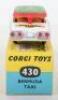 Corgi Toys 430 Ford Thunderbird Bermuda Taxi - 5